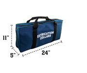 Extrication Collar Bag, 24" x 11" x 5", Navy