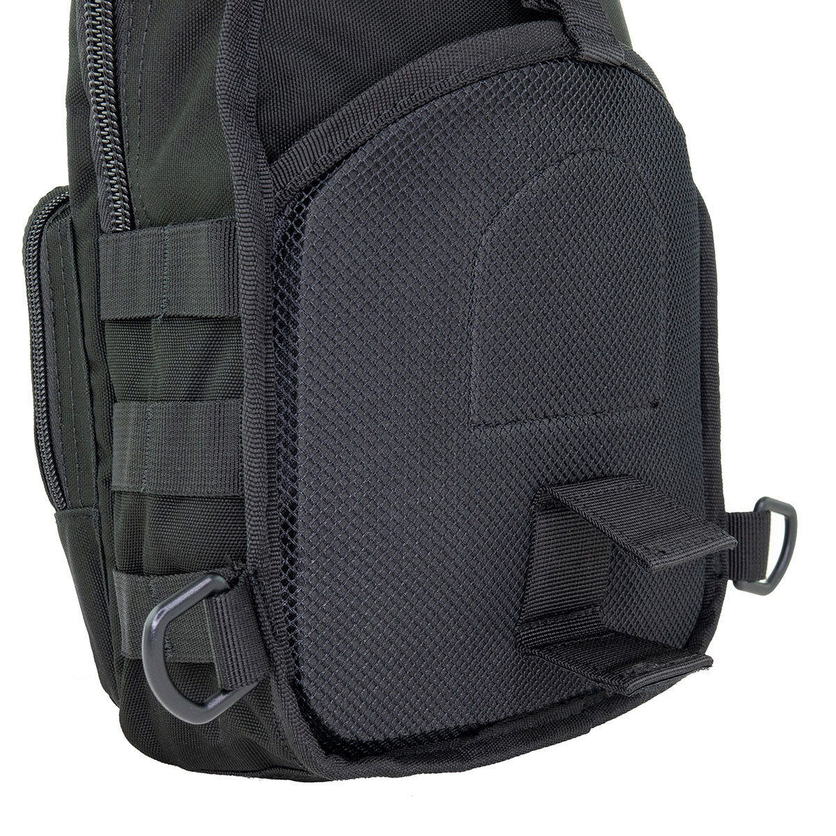 Sling Backpack, 12" x 9" x 6.5", Black