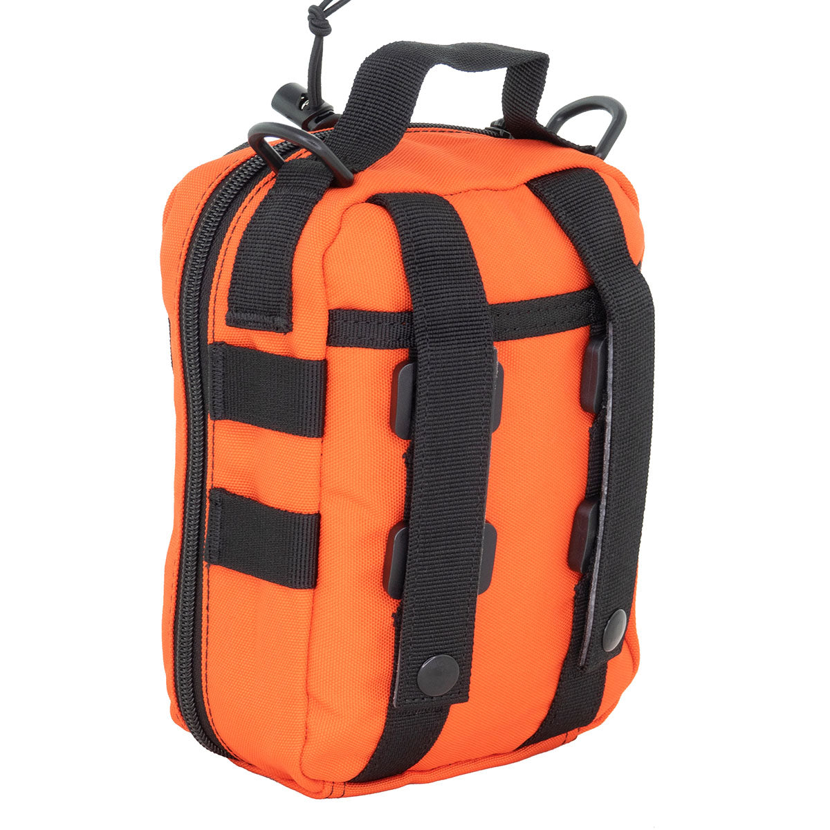 Molle Bleeding Control Bag, 6.5" x 3" x 8", Orange