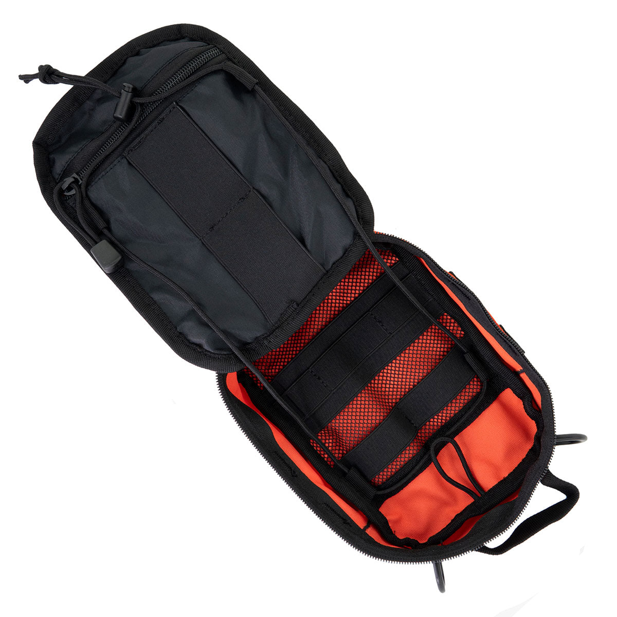 Molle Bleeding Control Bag, 6.5" x 3" x 8", Orange