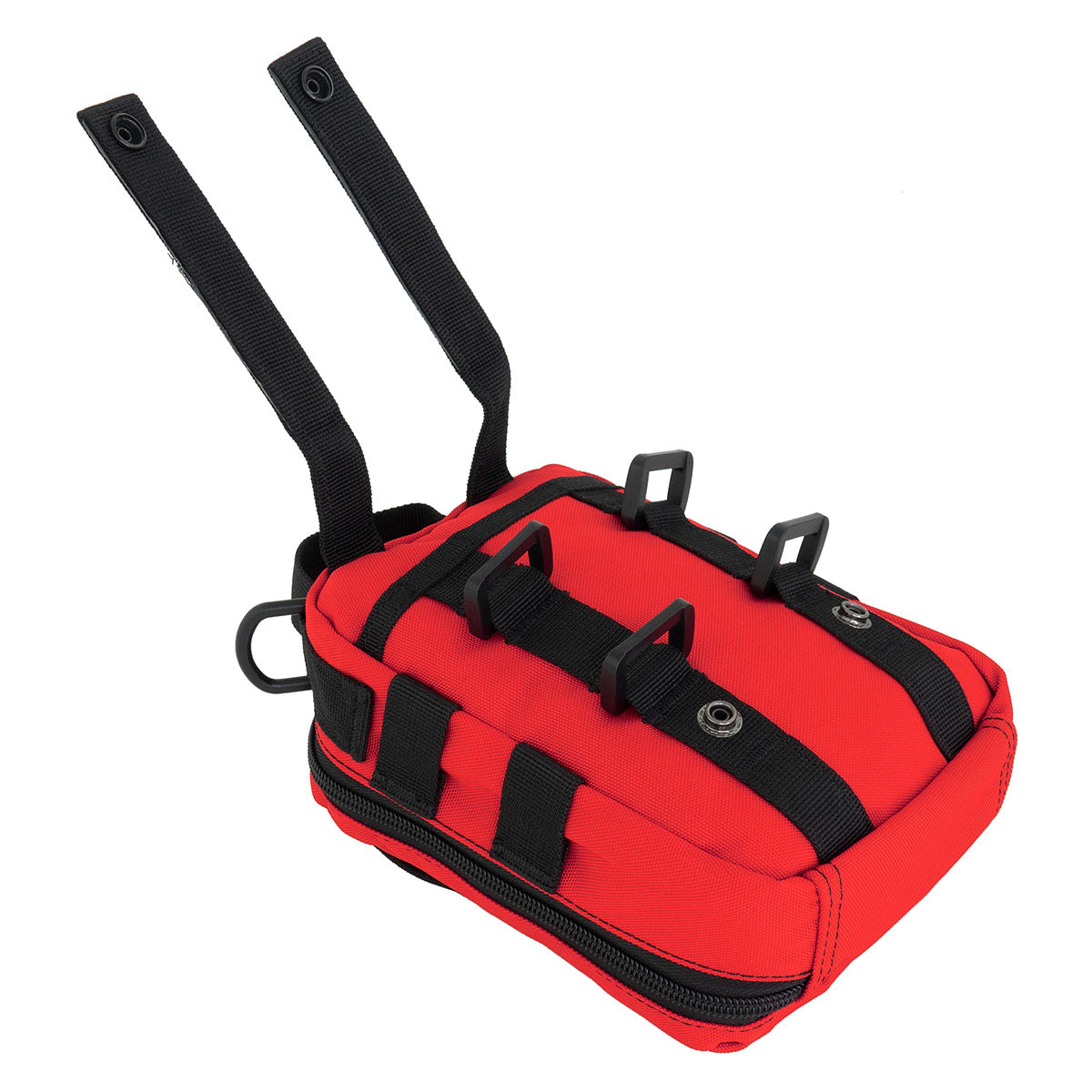 Molle Bleeding Control Bag, 6.5" x 3" x 8", Red