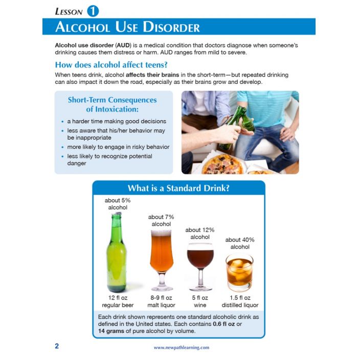 Alcohol Abuse & Addiction Student Learning Guide