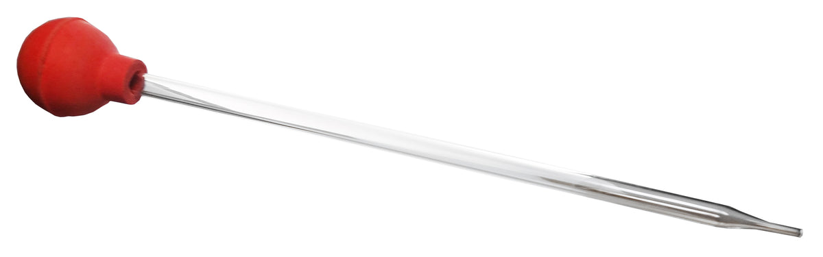 Pipet Dropping 6" Glass Pipette with 5ml Bulb, Case of 120