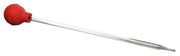 Pipet Dropping 8" Glass Pipette with  5ml bulb, Pack 12
