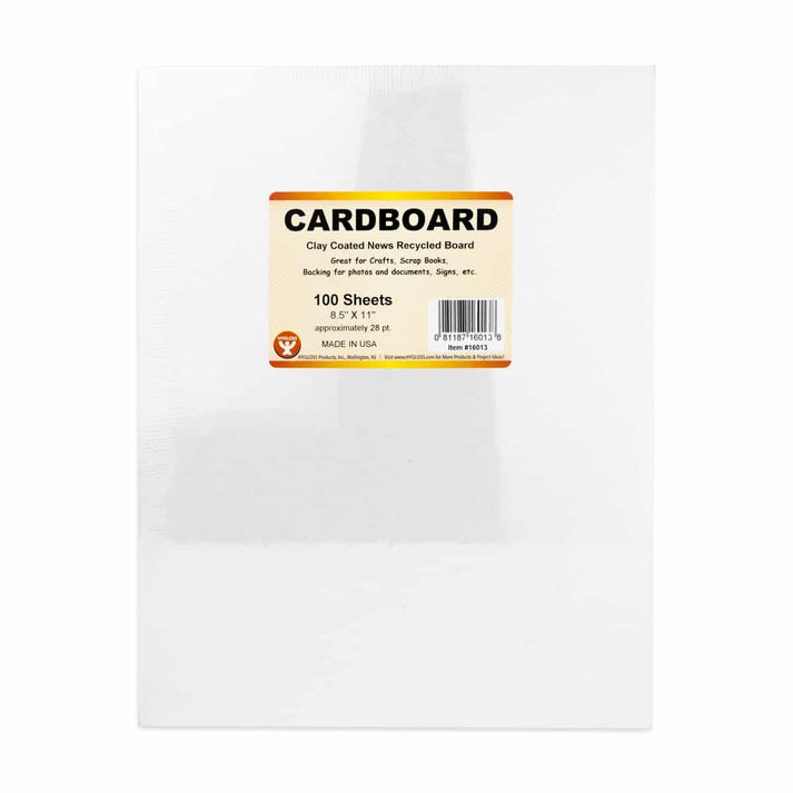 Chipboard 8.5" x 11", 100 sheets