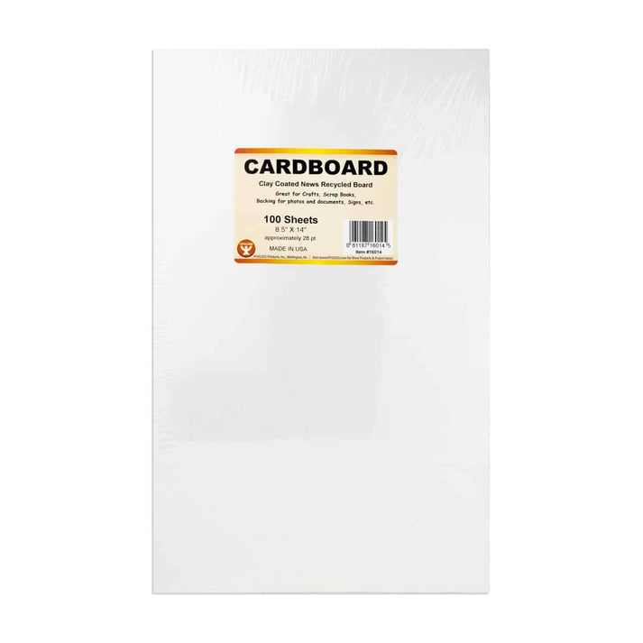 Chipboard 8.5" x 14", 100 sheets