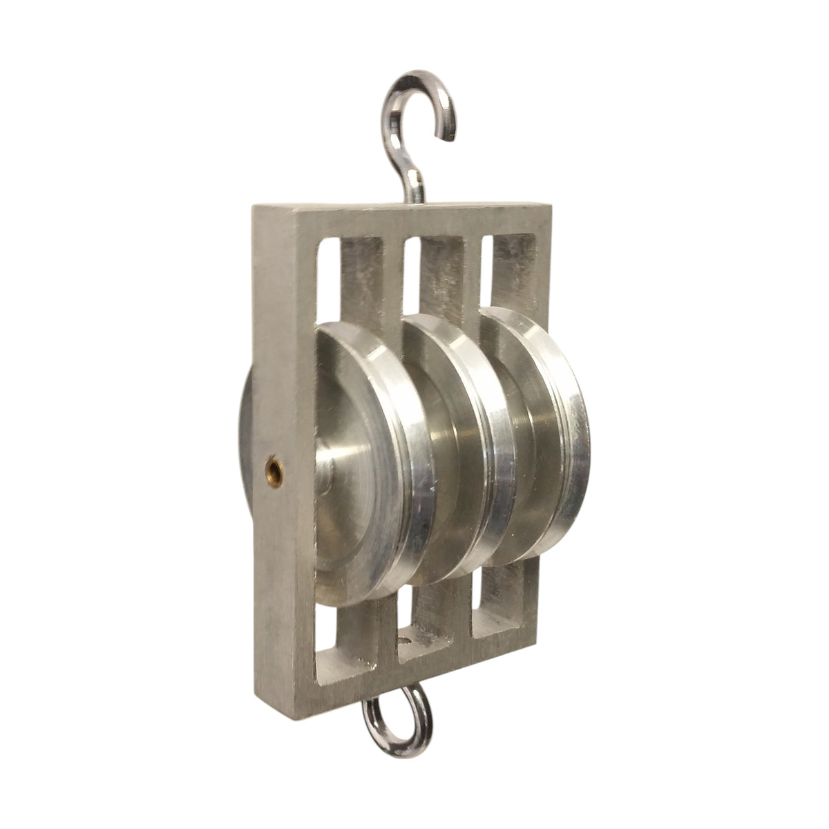 Pulley, Triple, Parallel, Aluminum, 50mm, Pack of 5