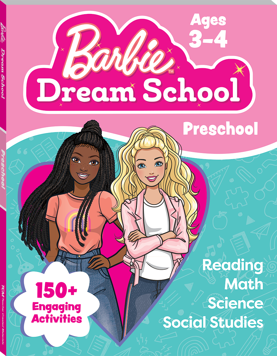 Barbie Dream School Preschool Workbook