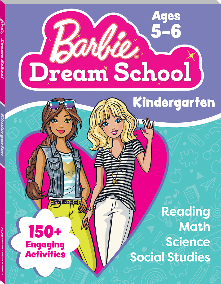 Barbie Dream School Kindergarten Workbook