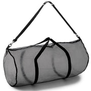 Mesh Duffel Bag Black