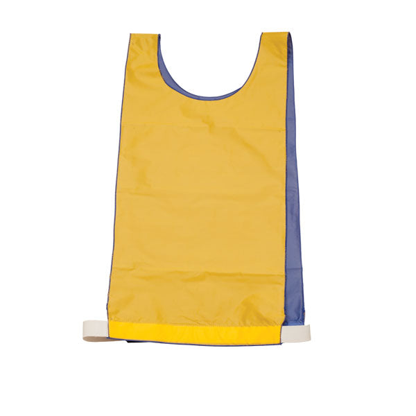 Youth Reversible Pinnie Blue/Yellow