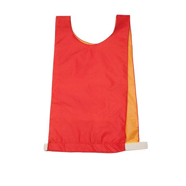 Youth Reversible Pinnie Red/Yellow