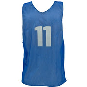 Numbered Practice Vest Youth Blue