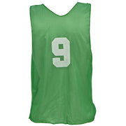 Numbered Practice Vest Youth Green