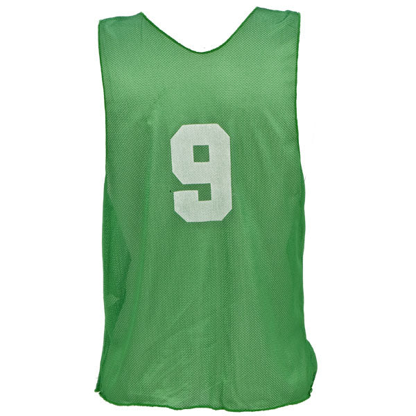 Numbered Practice Vest Youth Green