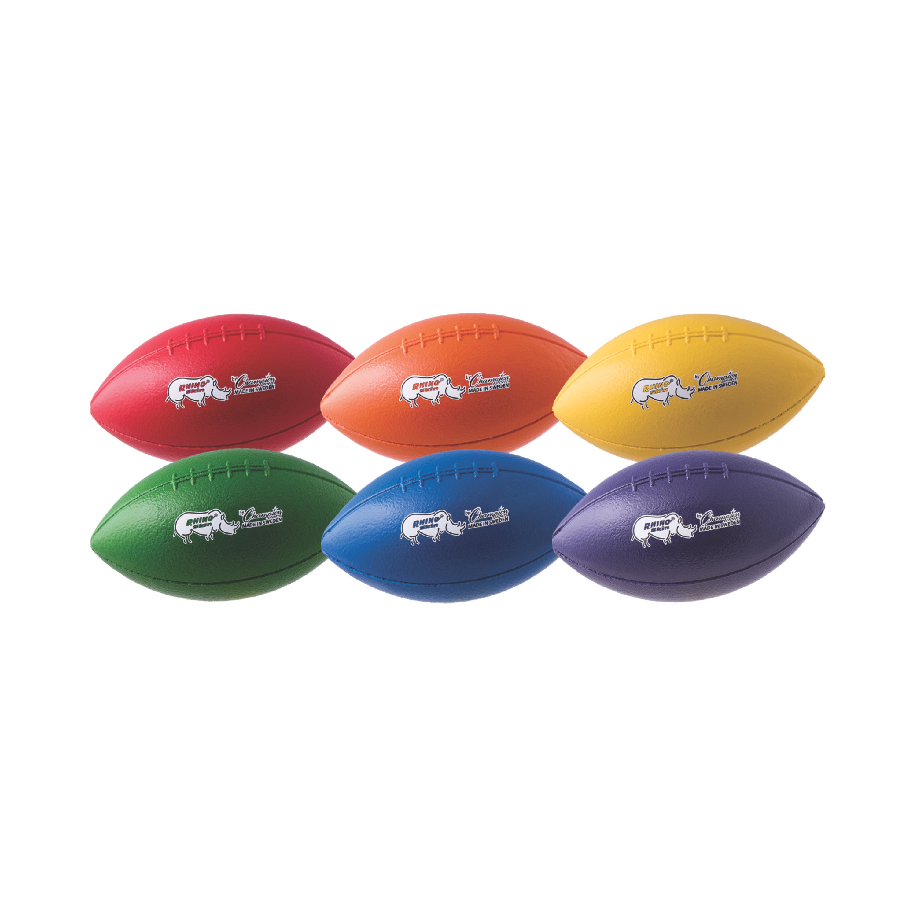 8.5" Rhino Skin Medium Bounce Mini Football Set