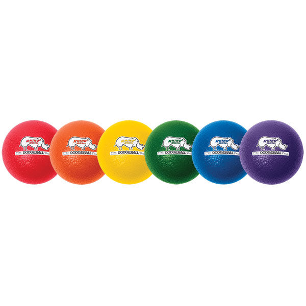 7" Rhino Skin Low Bounce Dodgeball Set