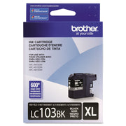 Brother Innobella LC103BK Original High Yield Inkjet Ink Cartridge - Black - 1 Each