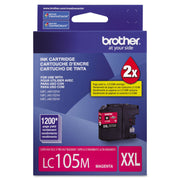 Brother Innobella LC105M Original High Yield Inkjet Ink Cartridge - Magenta - 1 Each