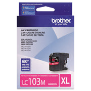 Brother Innobella LC103M Original High Yield Inkjet Ink Cartridge - Magenta - 1 Each