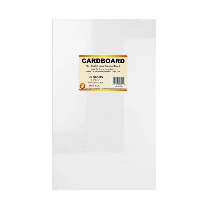Chipboard 8.5" x 14", 25 sheets