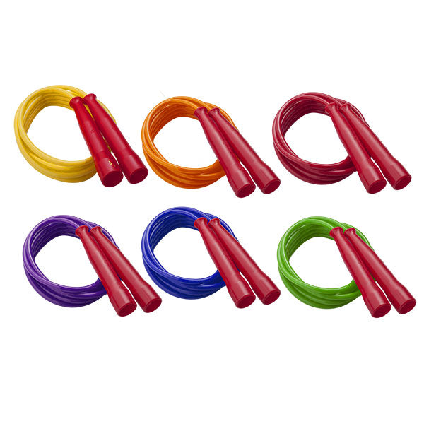 Licorice Speed Jump Rope, 7' with Red Handles