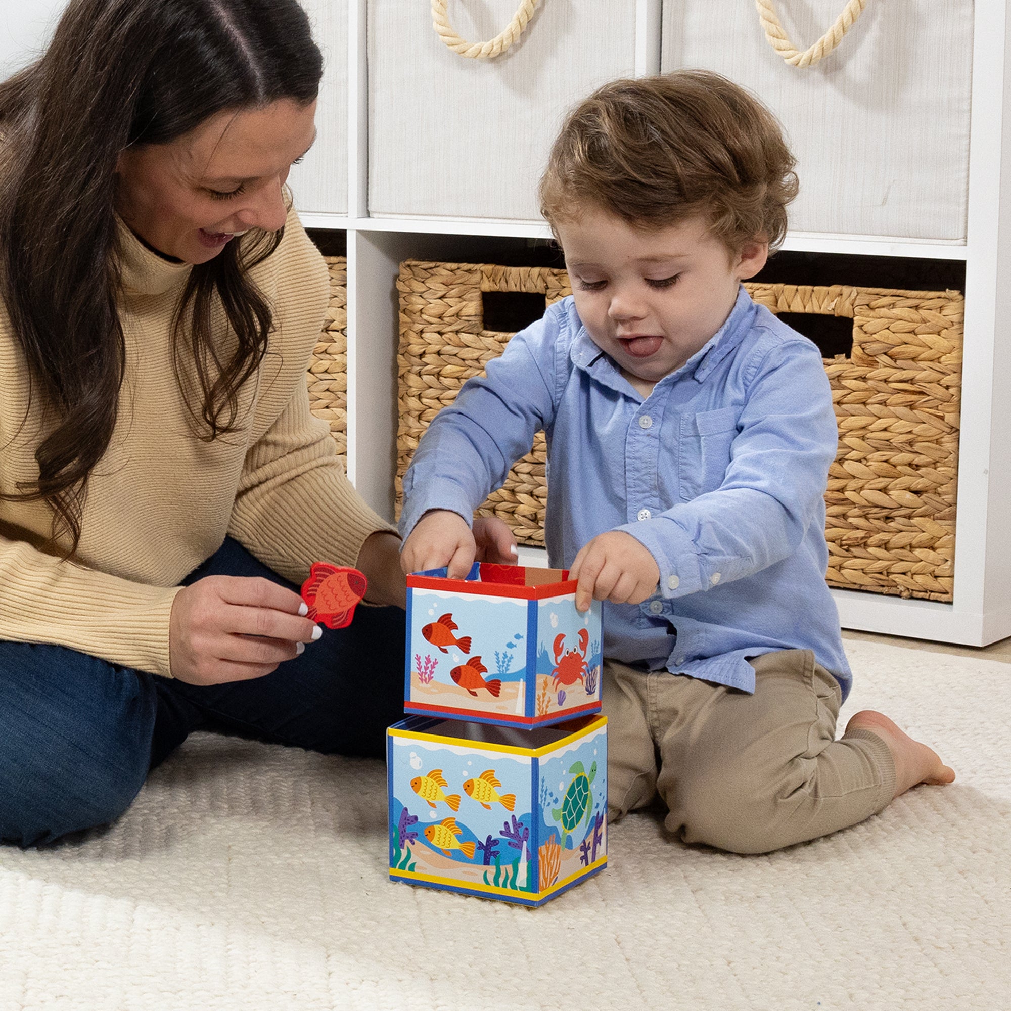 Ms. Rachel Sort & Count Nesting Blocks