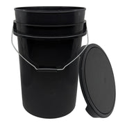 6 Gallon Ball Bucket Black