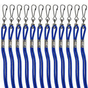 Nylon Lanyard Blue Bulk