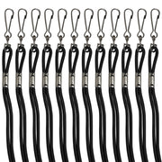 Champion Nylon Lanyard - Black, Bulk