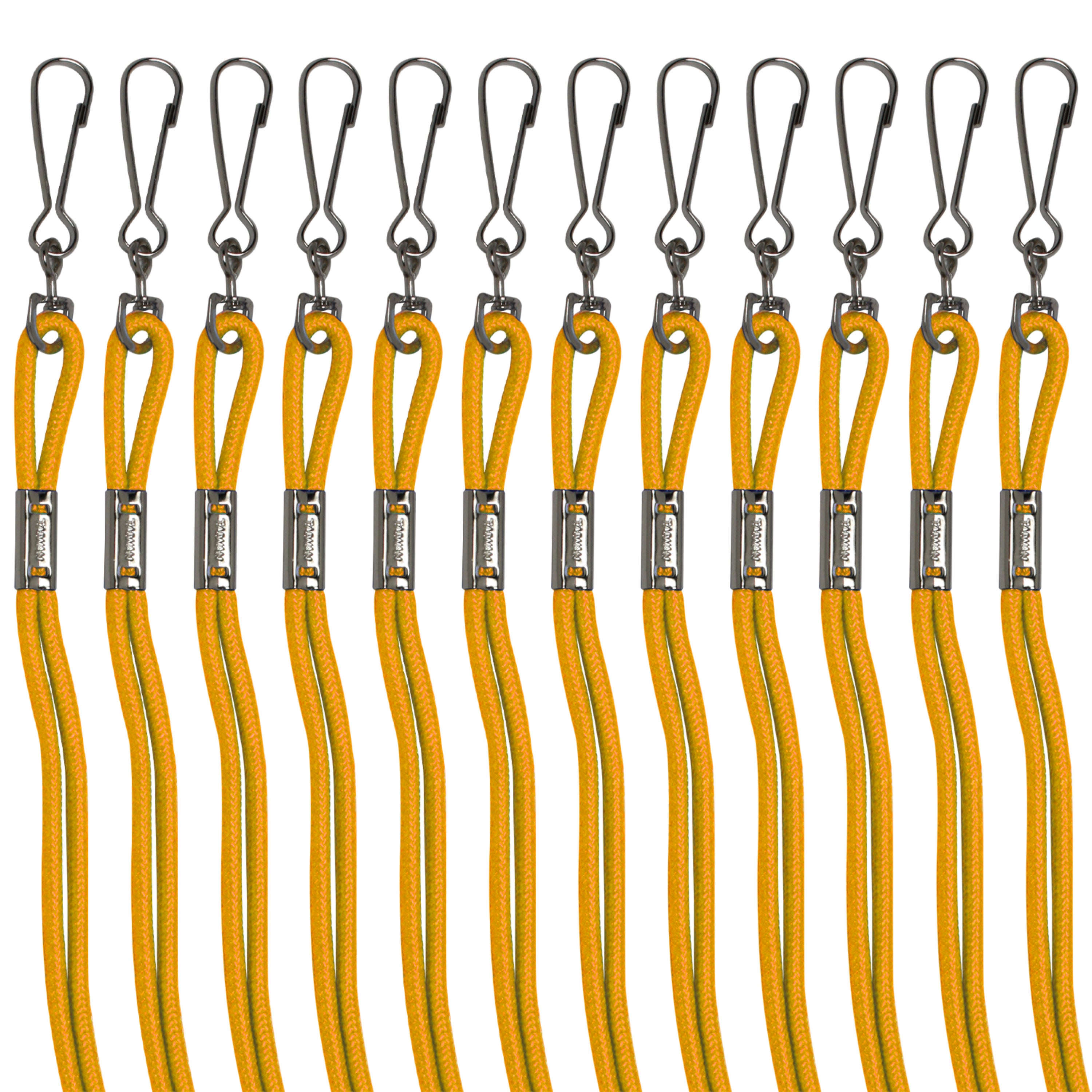 Nylon Lanyard Gold Bulk