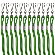 Nylon Lanyard Green Bulk