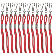 Nylon Lanyard Red Bulk