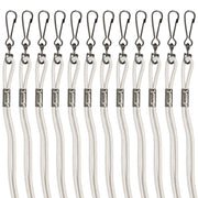 Nylon Lanyard White Bulk