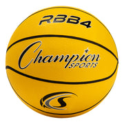 Intermediate Rubber Basketball Yellow