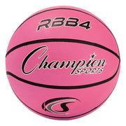 Intermediate Rubber Basketball Pink