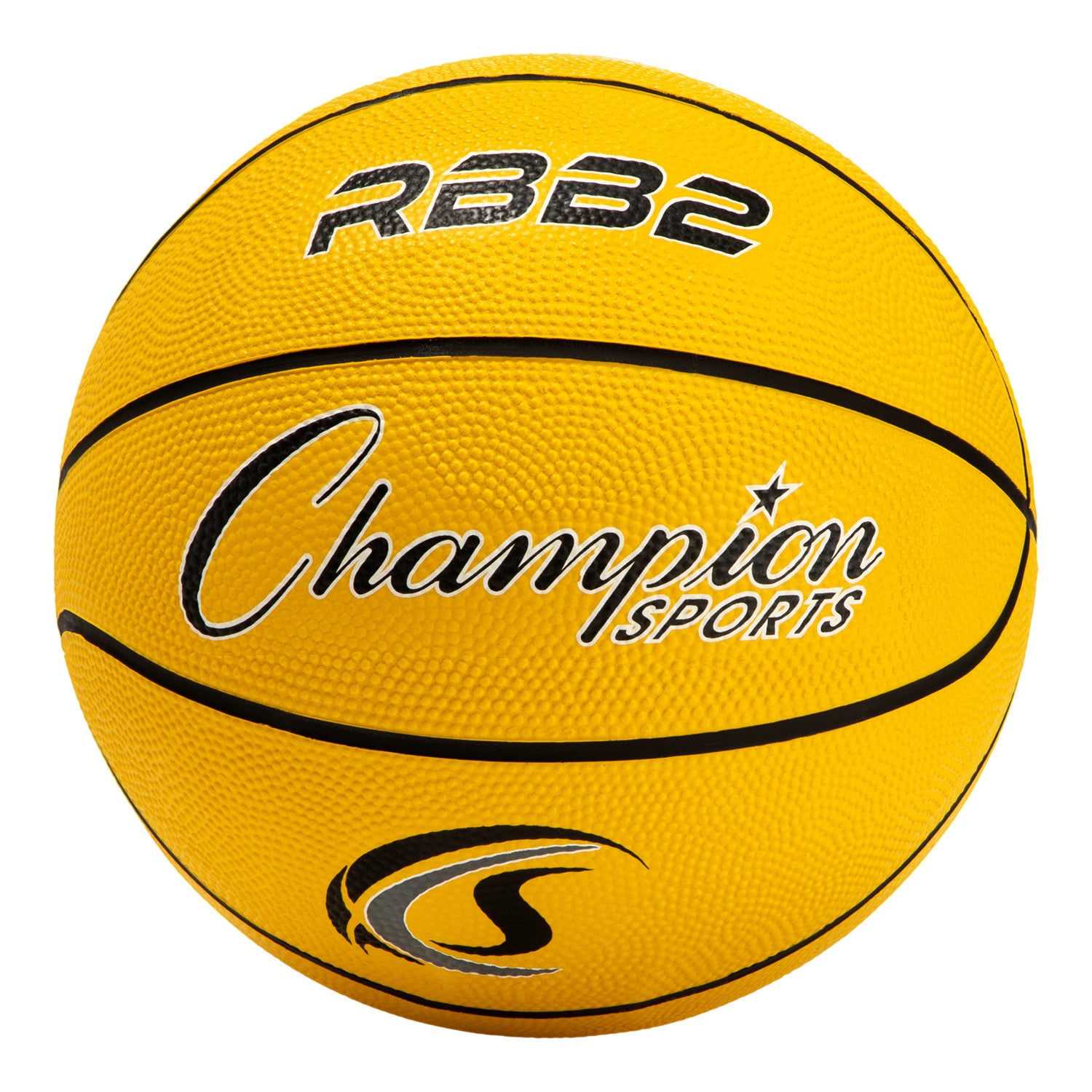 Junior Rubber Basketball Yellow
