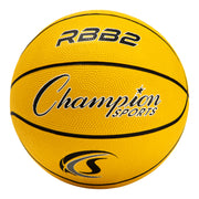 Junior Rubber Basketball Yellow