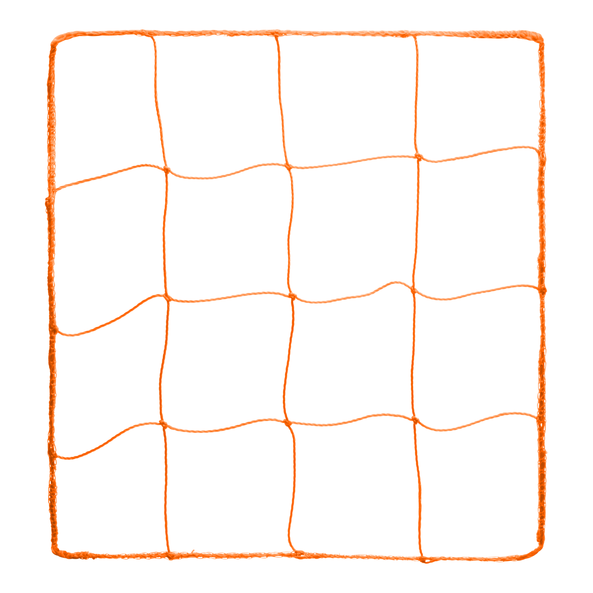 2.5 mm Official Size Soccer Net Orange