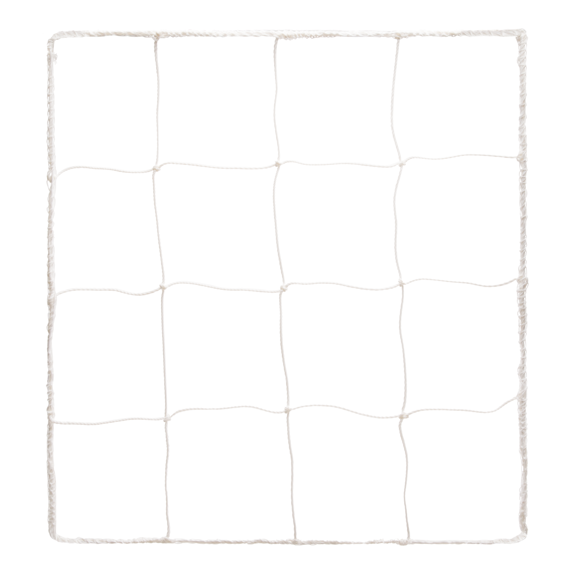 2.5 mm Official Size Soccer Net White