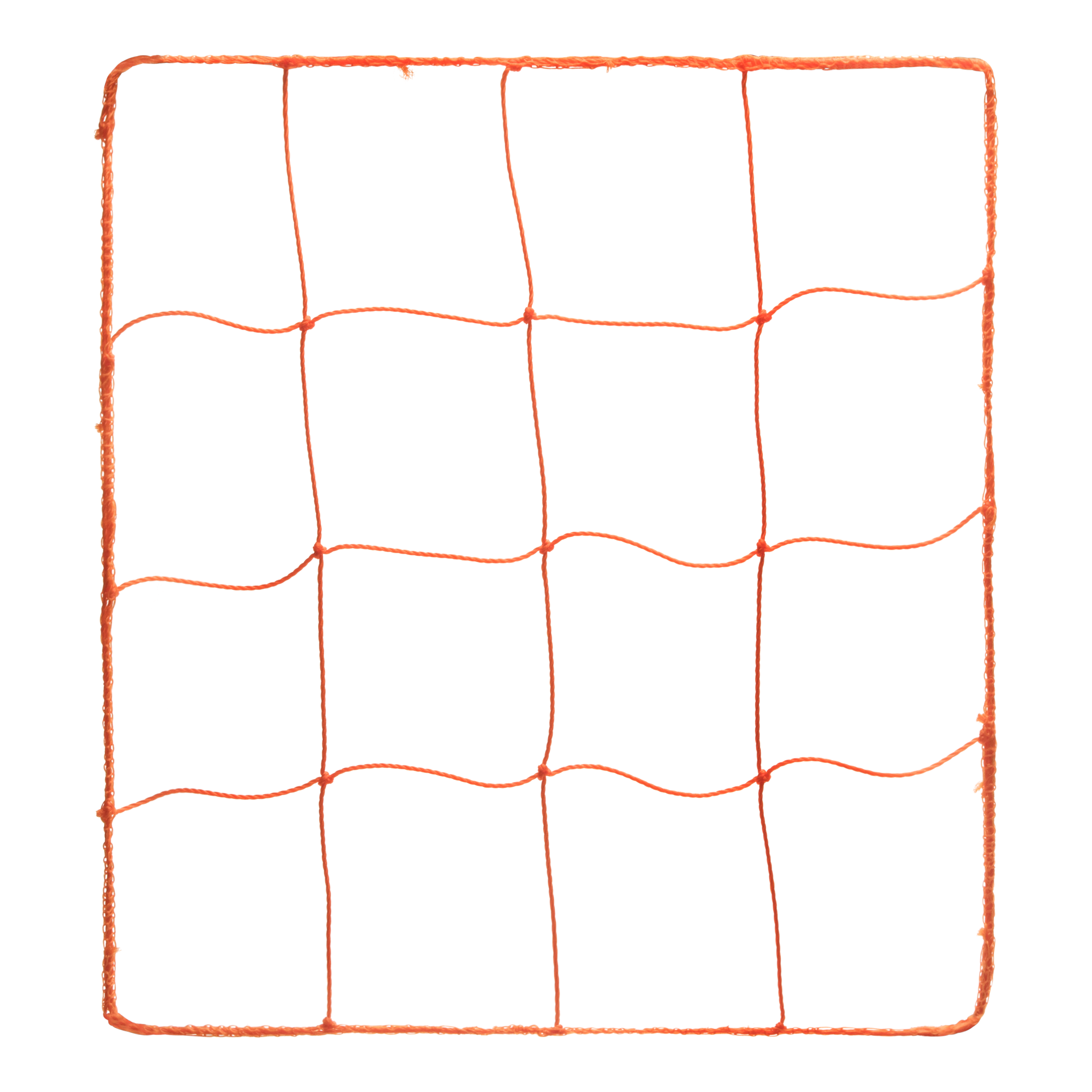 3.0 mm Official Size Soccer Net Orange