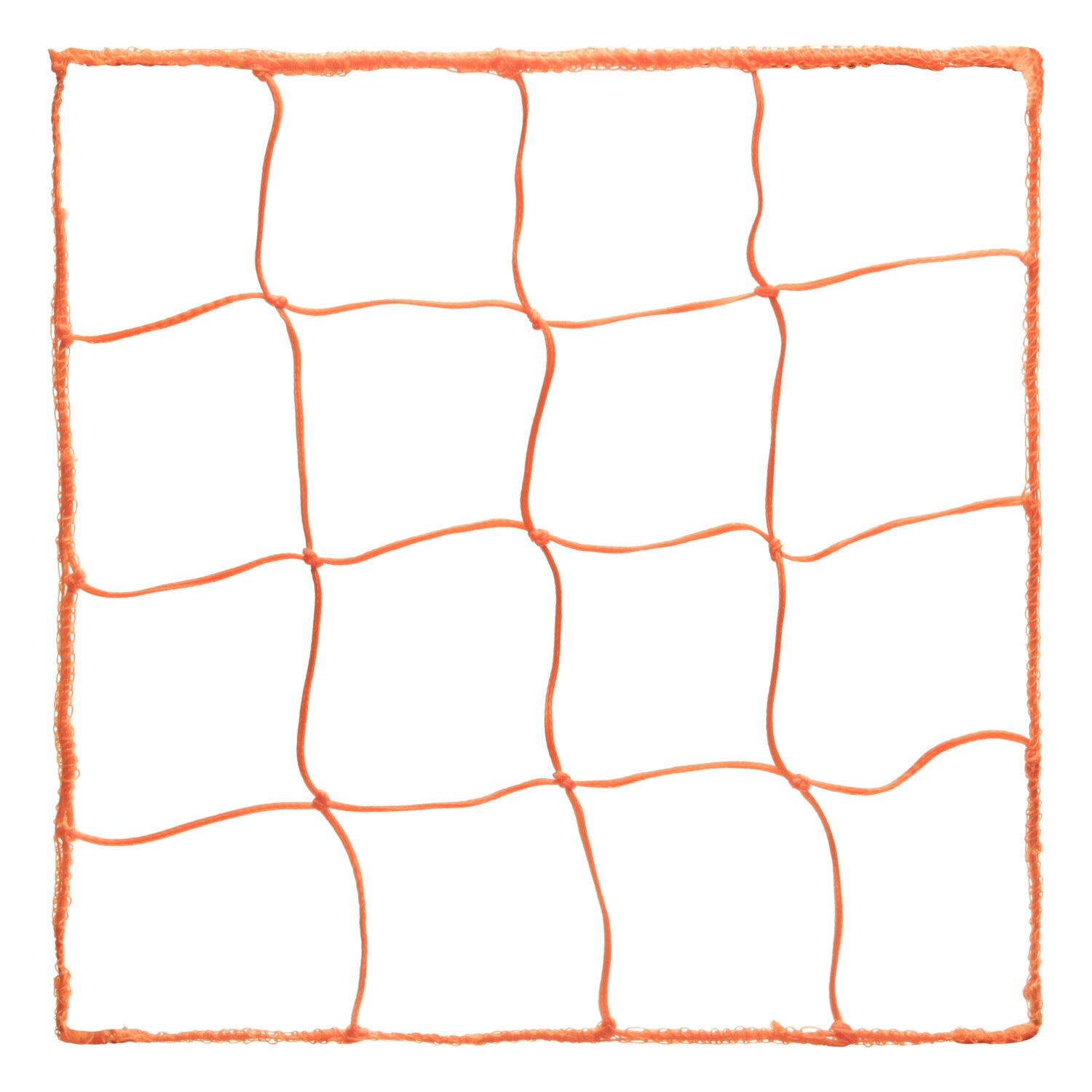 4.0 mm Official Size Soccer Net Orange