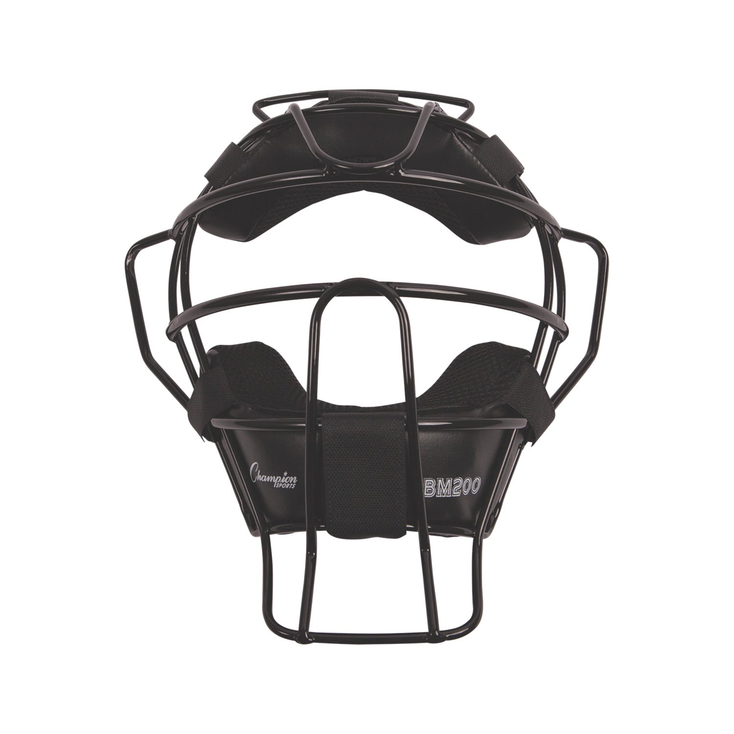 Ultra Lightweight Umpire Face Mask Black