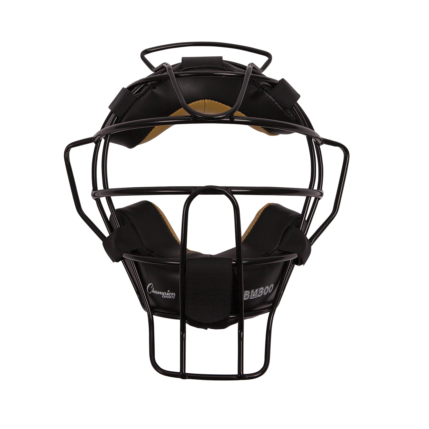 Ultra Lightweight Umpire Face Mask Black