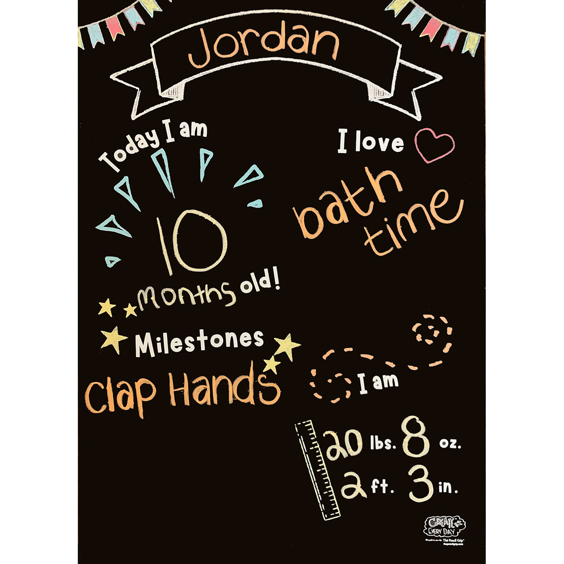 Activity Playmat - Home Milestones, Pack of 6