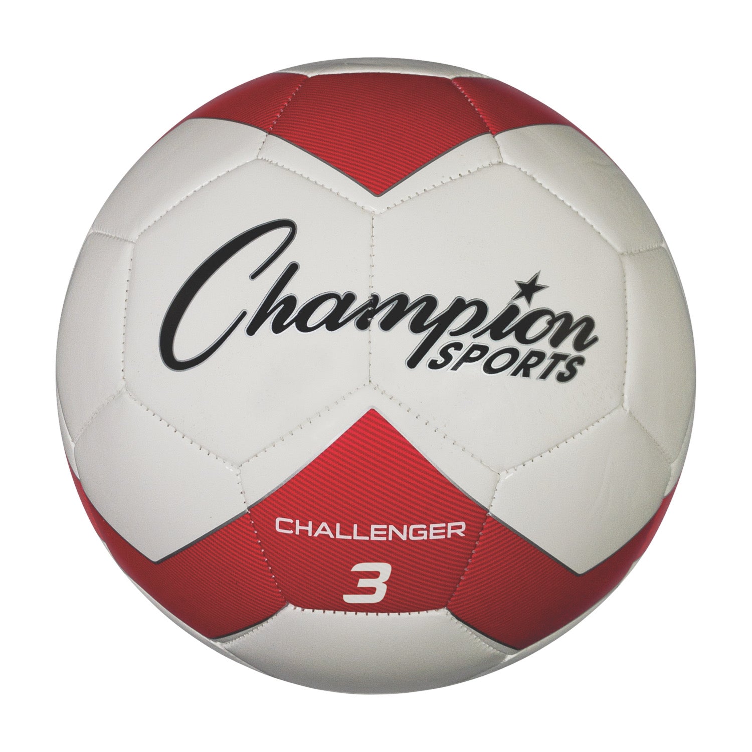 Challenger Soccer Ball Size 3 Red