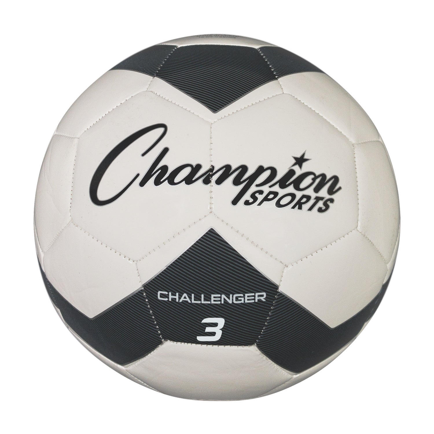 Challenger Soccer Ball Size 3 Black