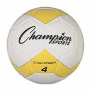 Challenger Soccer Ball Size 4 Yellow