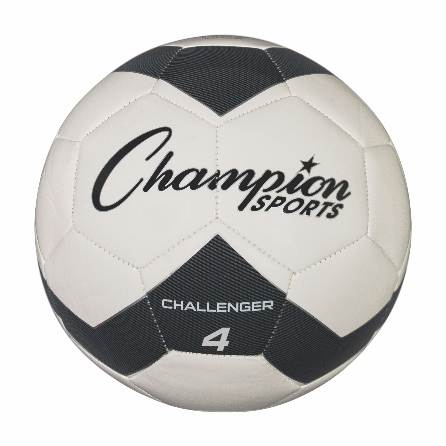 Challenger Soccer Ball Size 4 Black