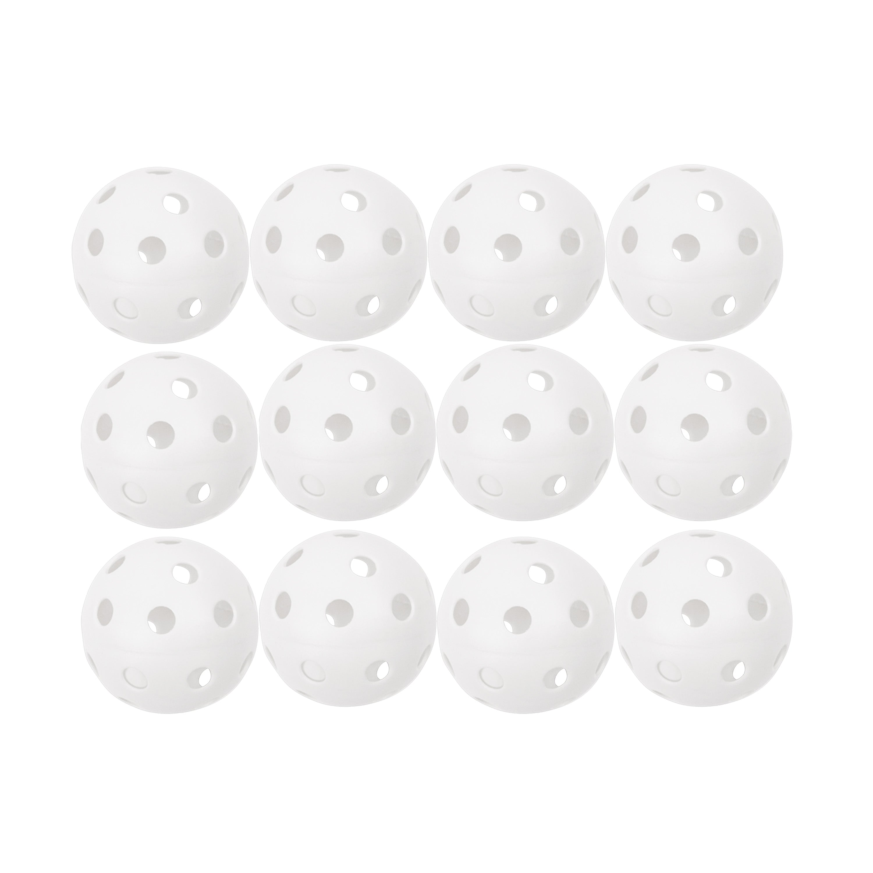 Plastic Softballs White